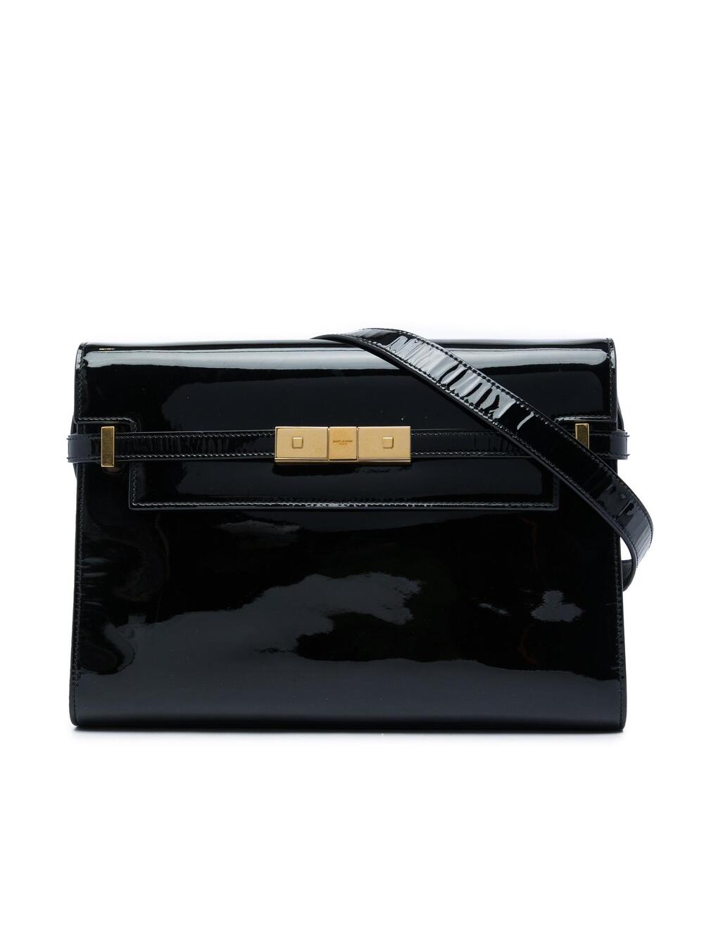Saint Laurent Medium Patent Manhattan #369091S13B